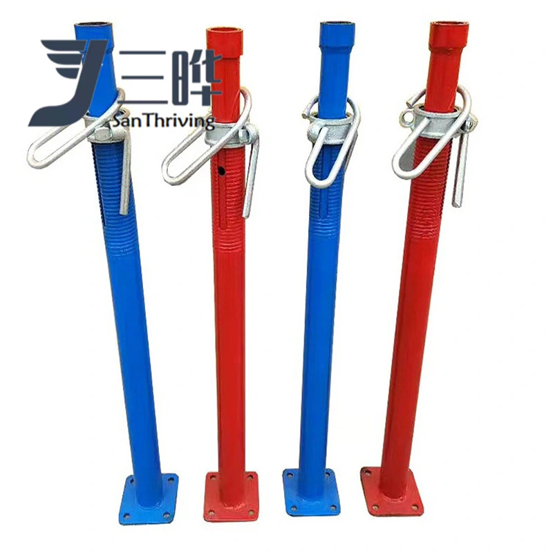 Adjustable Scaffolding Steel Prop Steel Support Base Jack Aluminum Formwork Accessories for Aluminum Formwork System